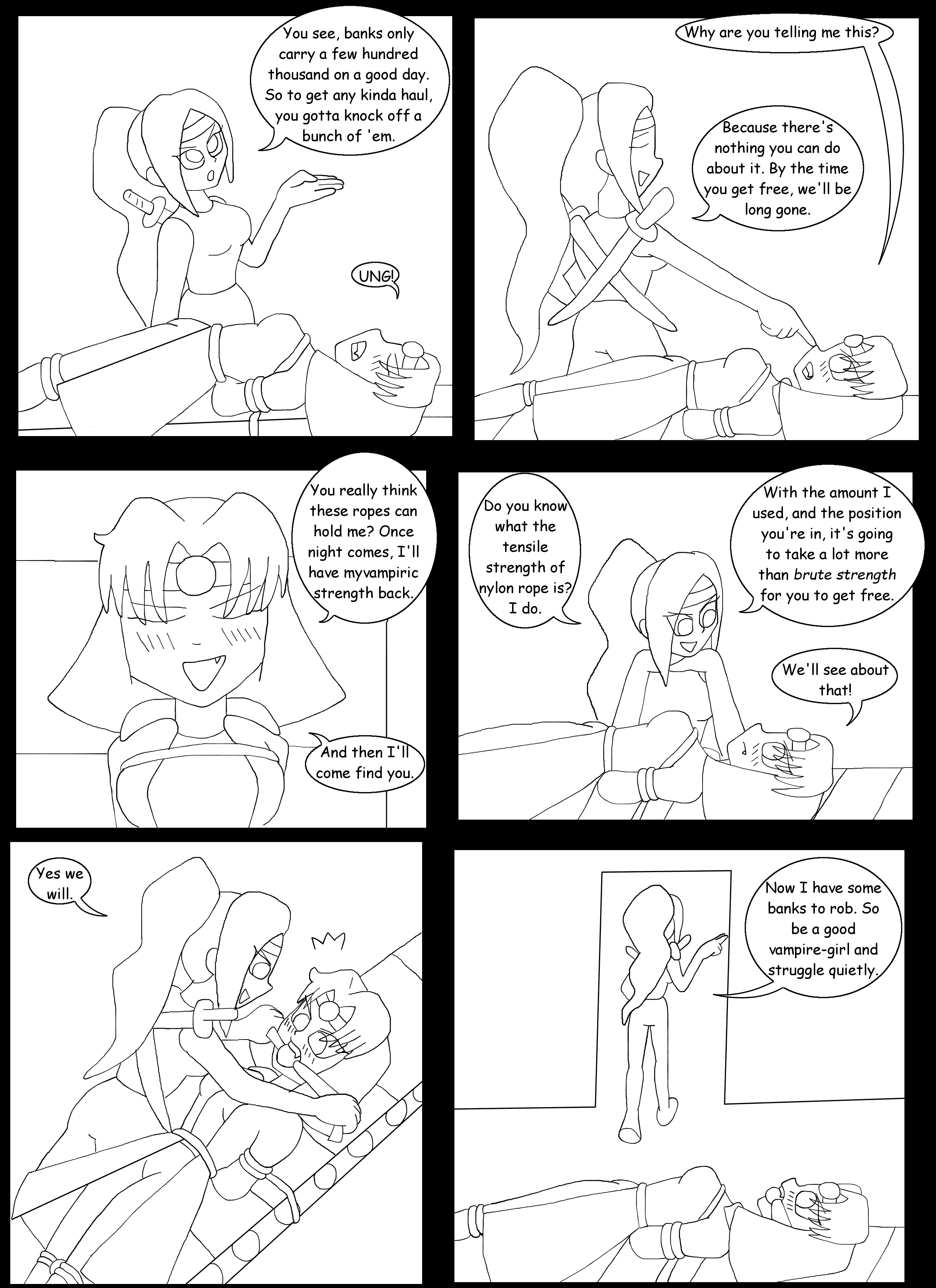 V vs Kinky Kunoichi Klan Part 2 Page 2