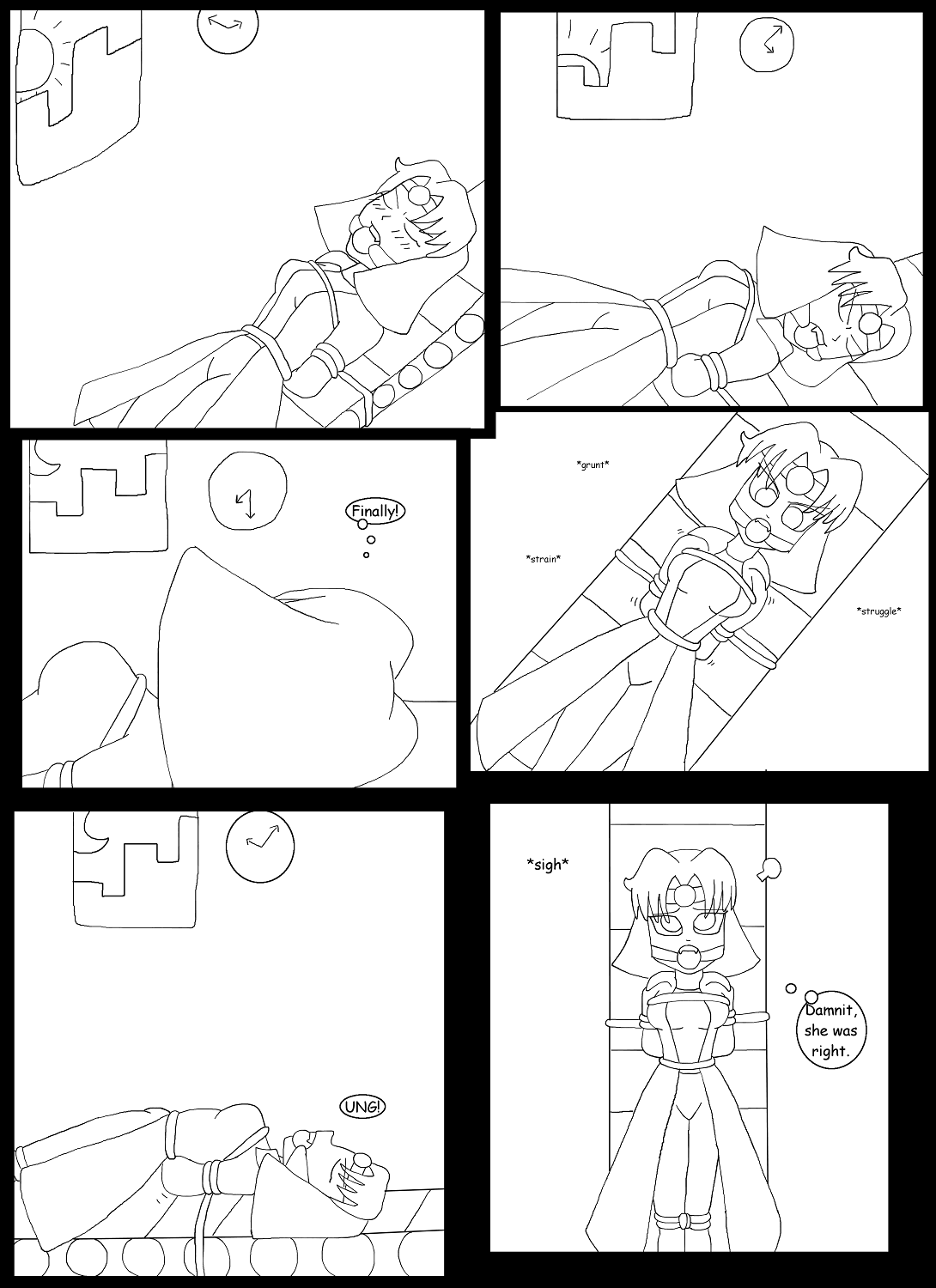 V vs Kinky Kunoichi Klan Part 2 Page 3