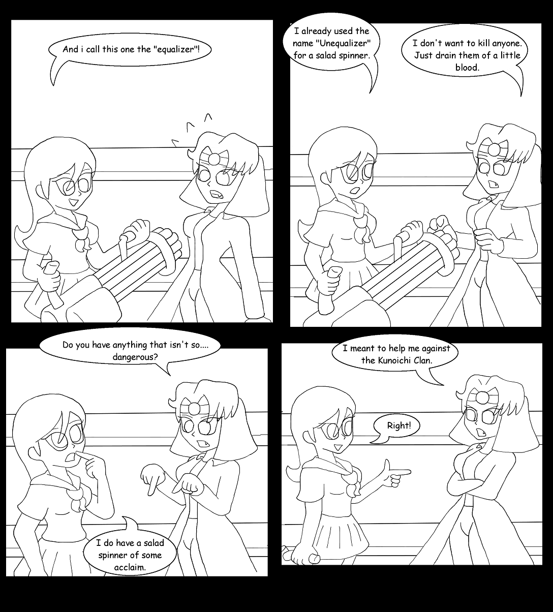 V vs Kinky Kunoichi Part 7 Page2