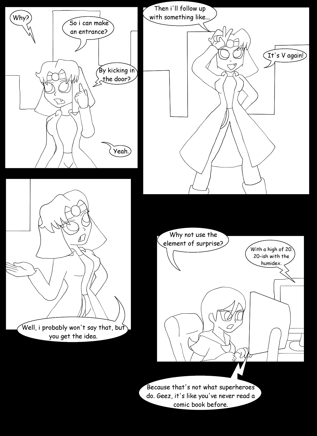V vs Kinky Kunoichi Part 8 Page 4