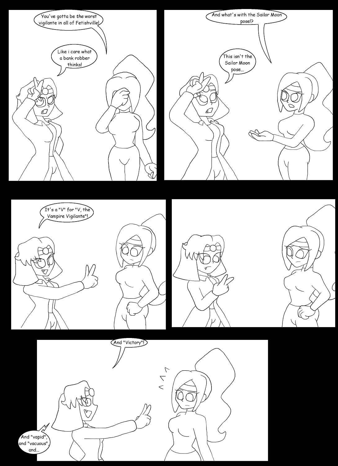 V vs Kinky Kunoichi Part 8 Page 6