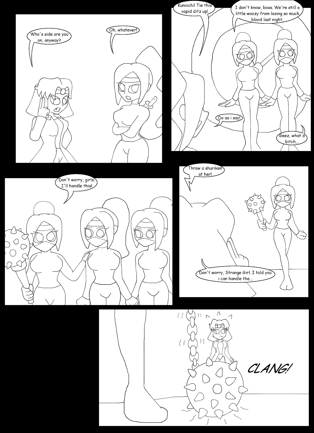 V vs Kinky Kunoichi Part 8 Page 7
