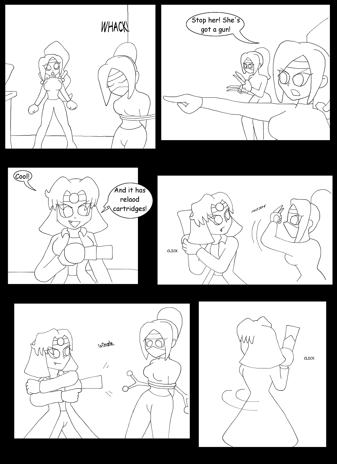 V vs Kinky Kunoichi Part 9 Page 3