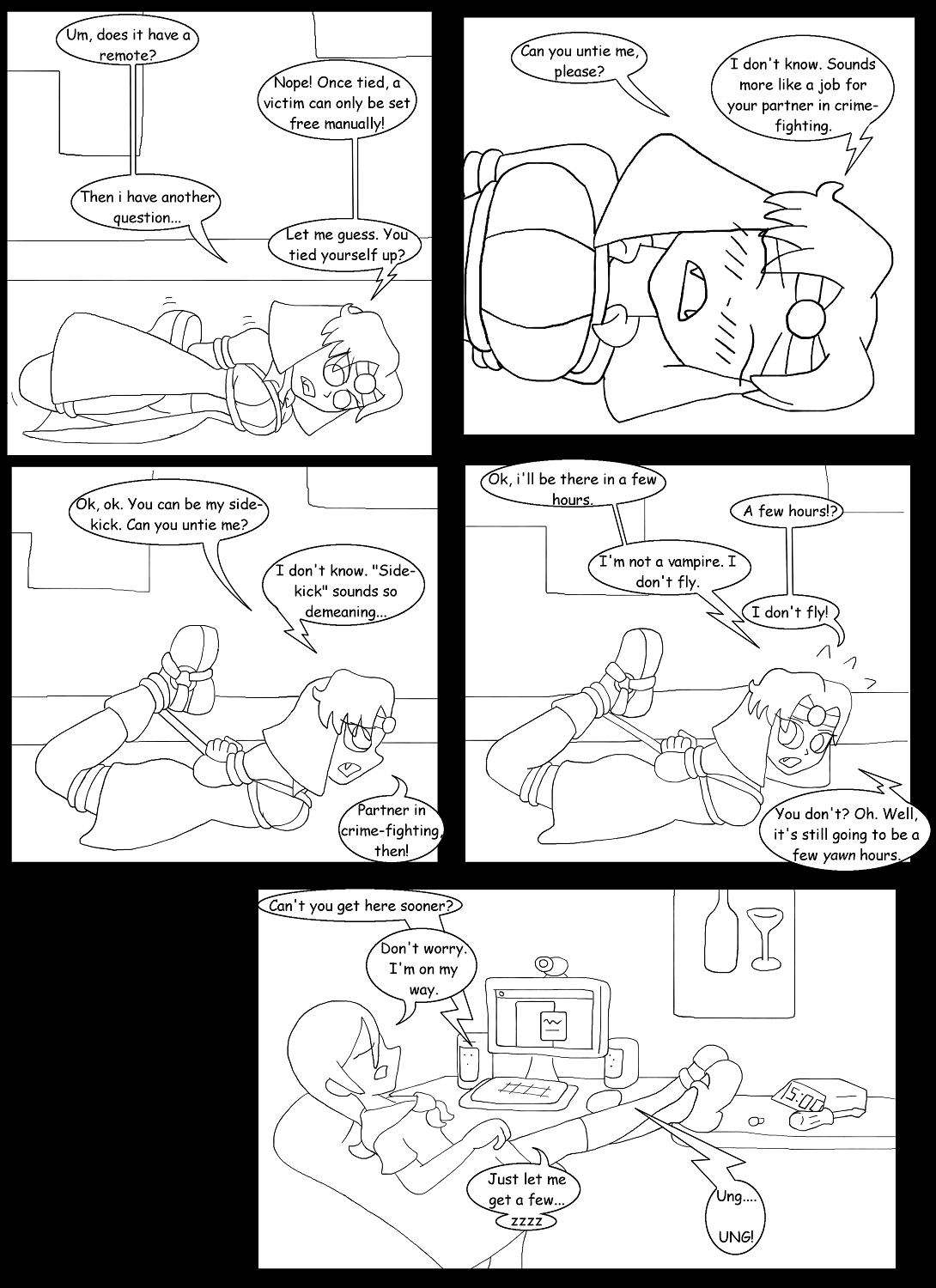 V vs Kinky Kunoichi Part 10 Page 6