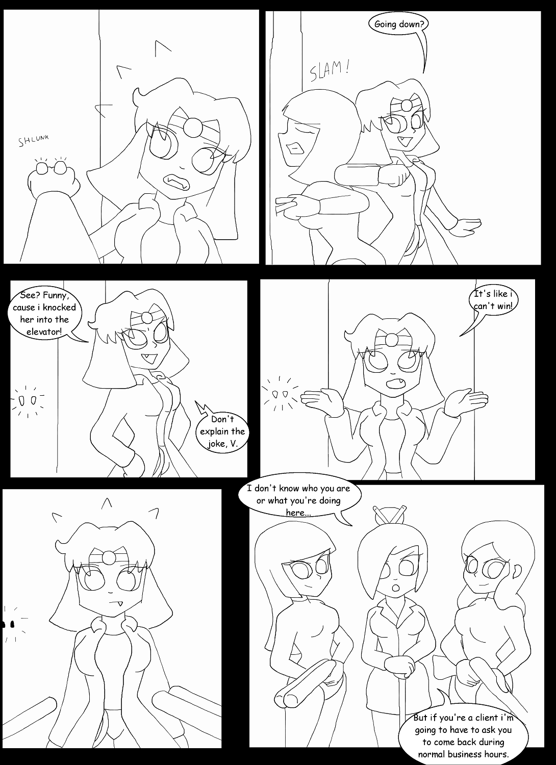 V vs Generic Thugs Part 7 Page 4