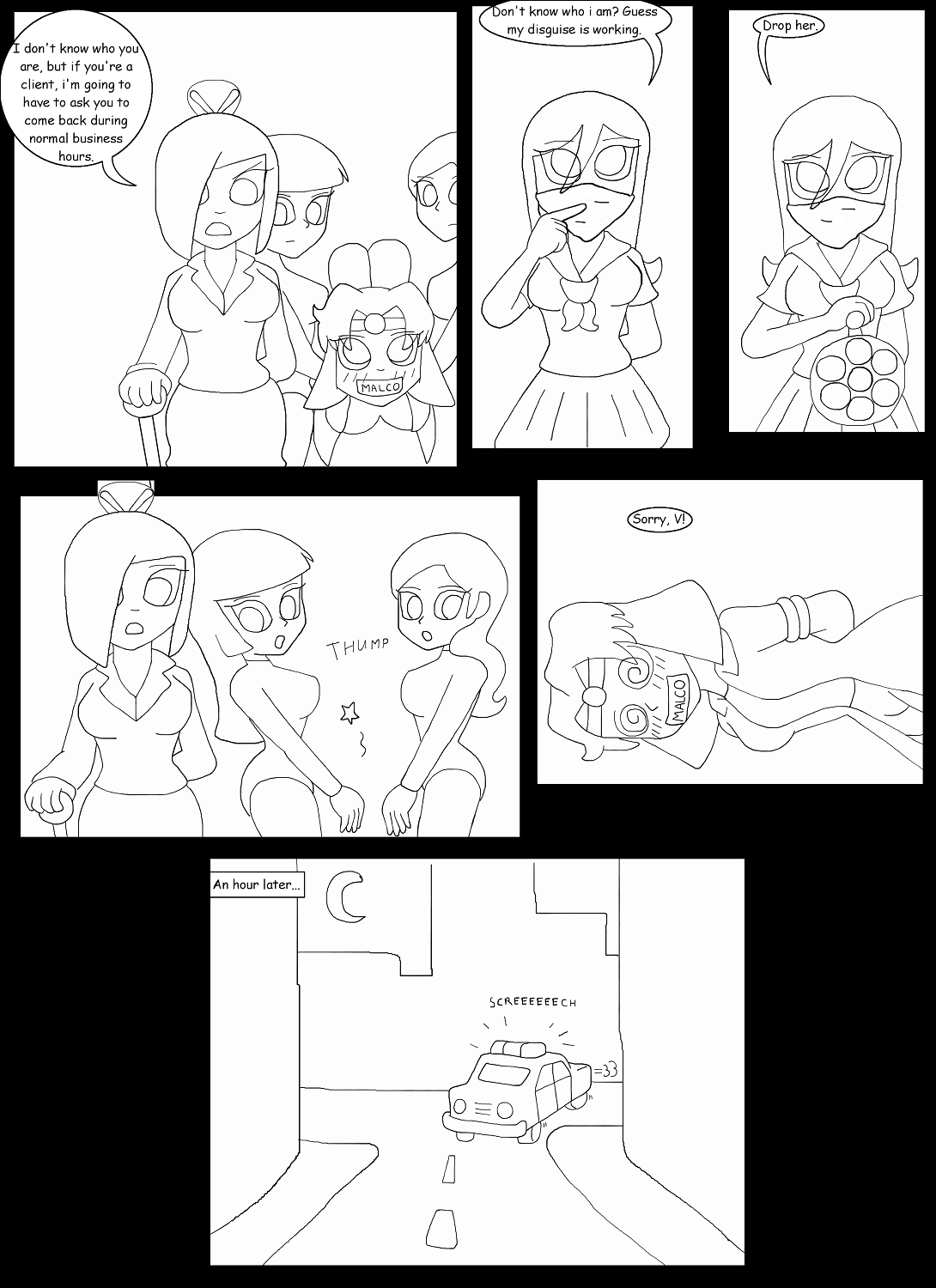V vs Generic Thugs Part 10 Page 2
