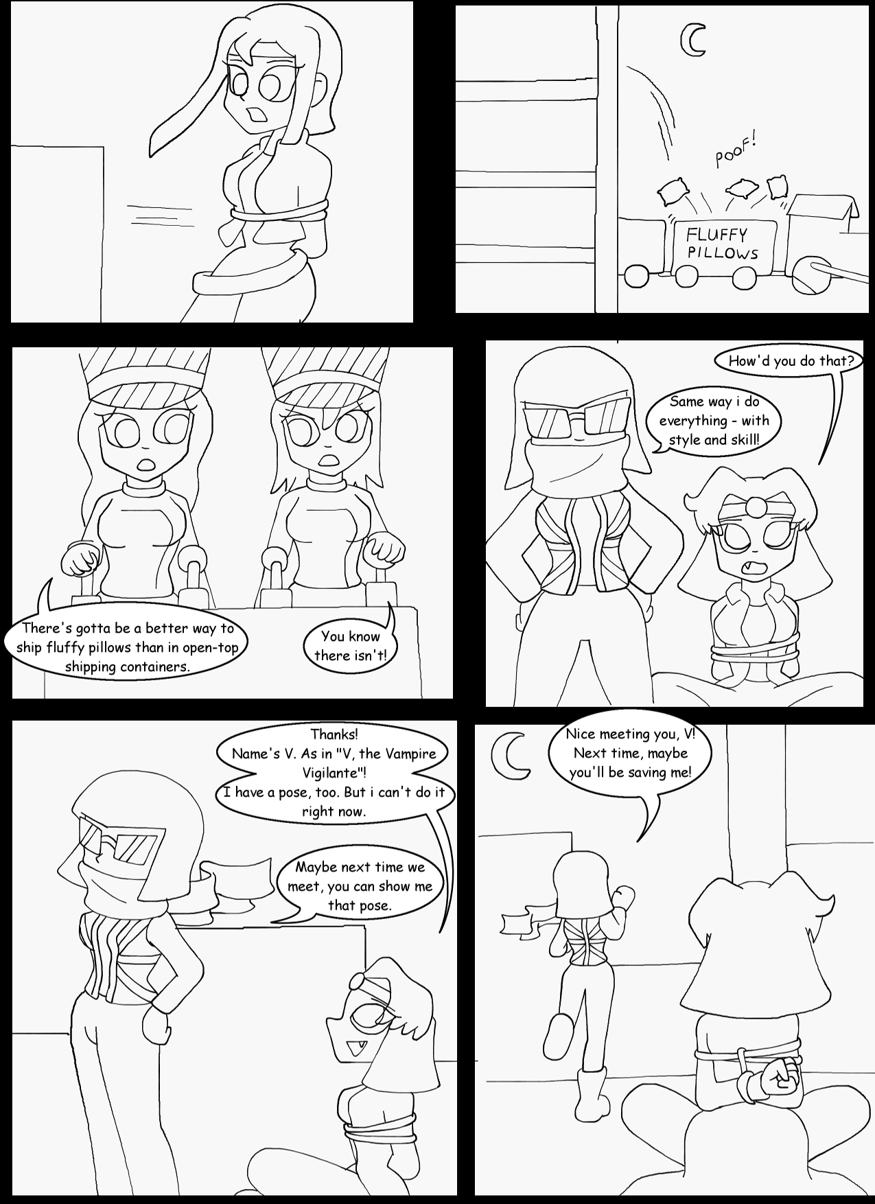 V vs The Vampire Hunter Part 7 Page 3