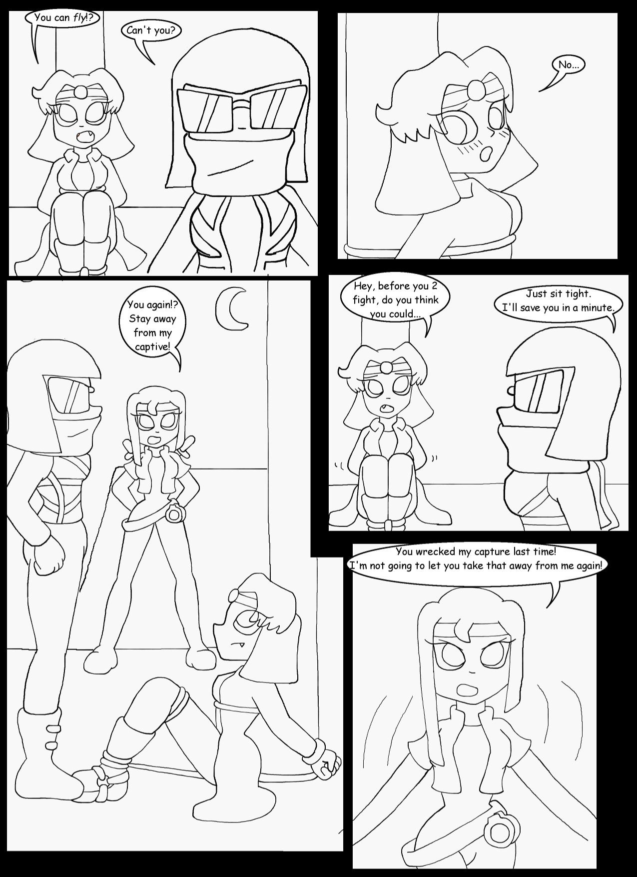 V vs the Vampire Hunter Part 13 Page 2