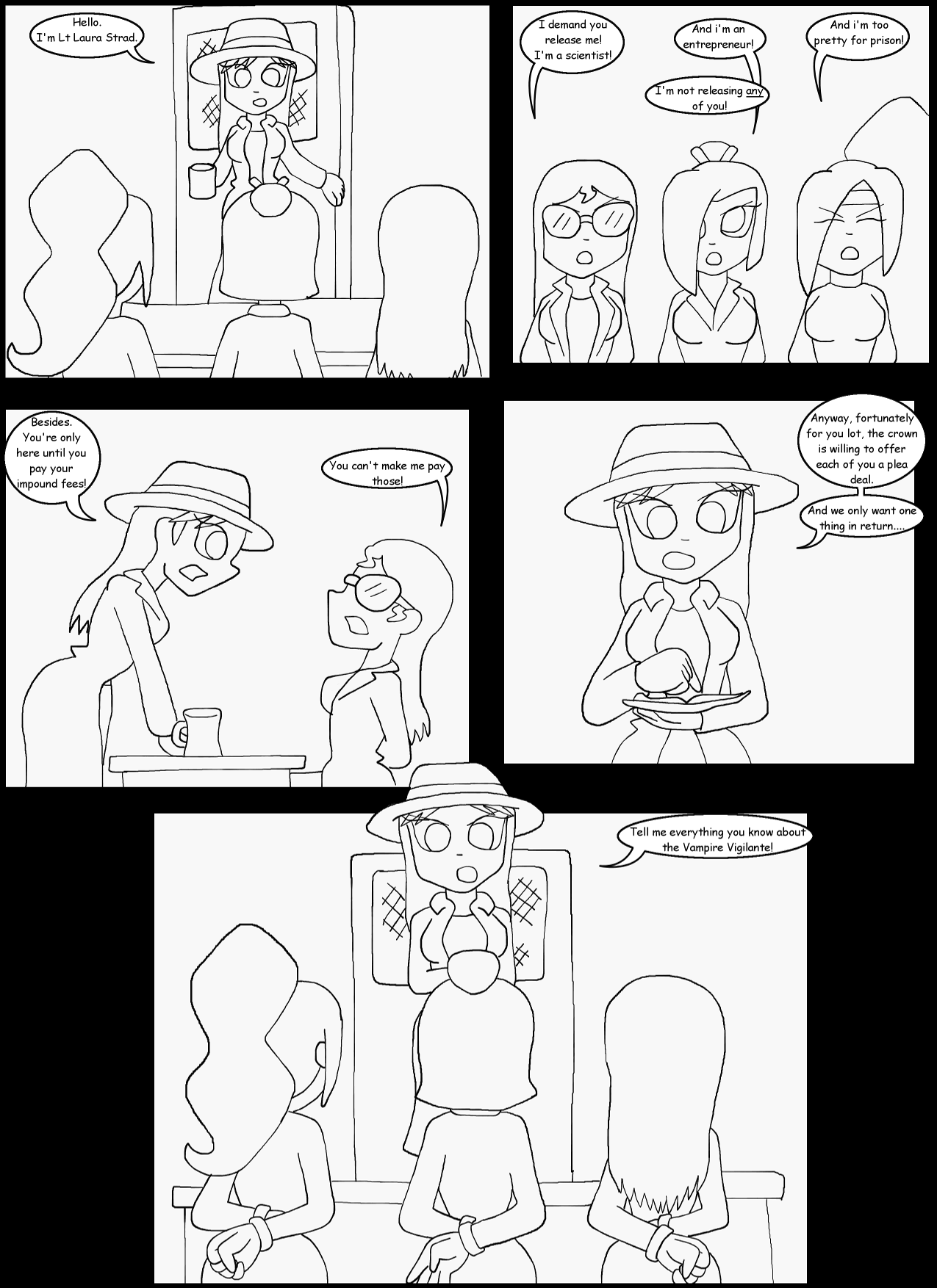V vs The Vampire Hunter Part 15 Page 2