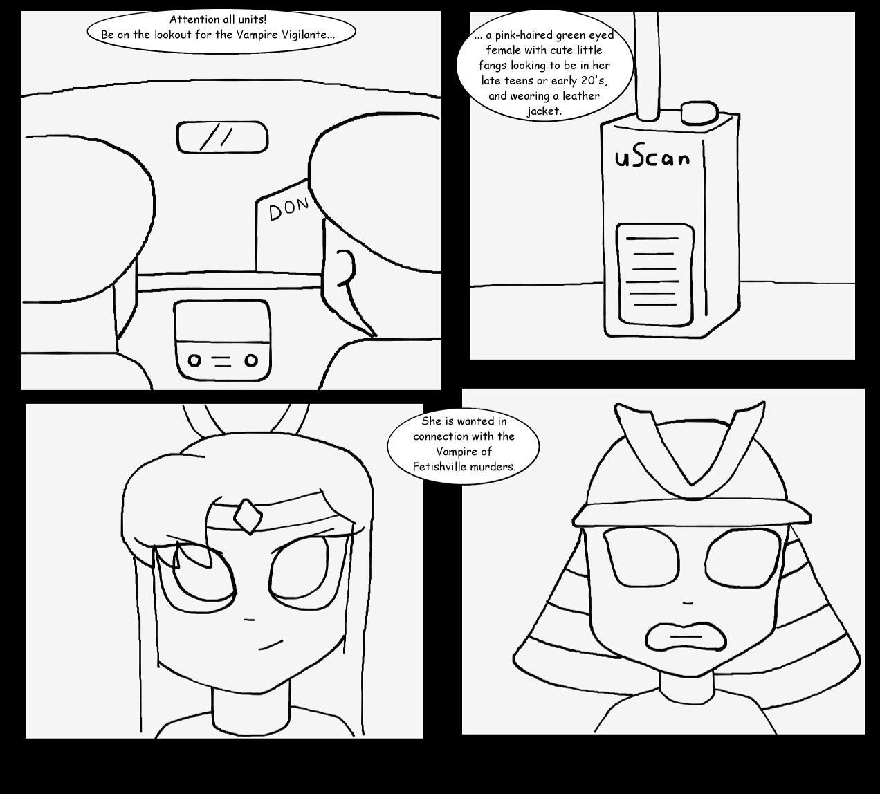 V vs the Golden Samurai Part 4 Page 2