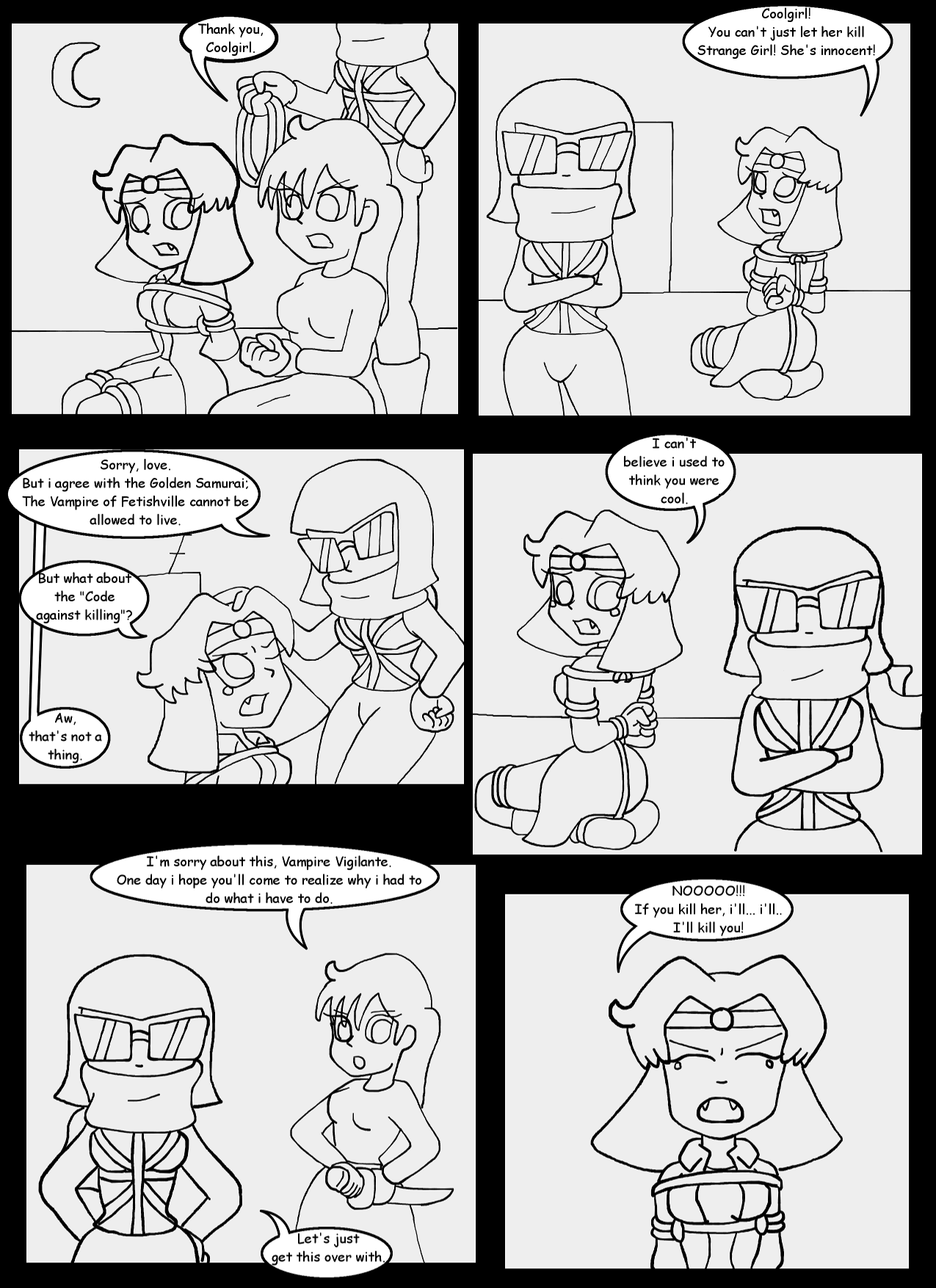 V vs the Broken Heart Part 3 Page 1